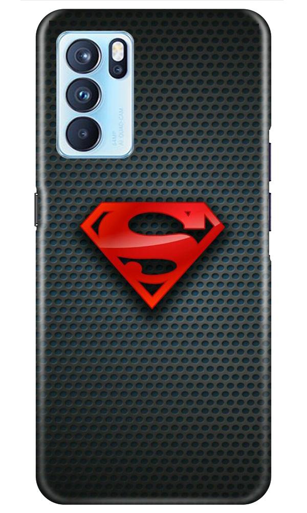 Superman Case for Oppo Reno6 Pro 5G (Design No. 247)