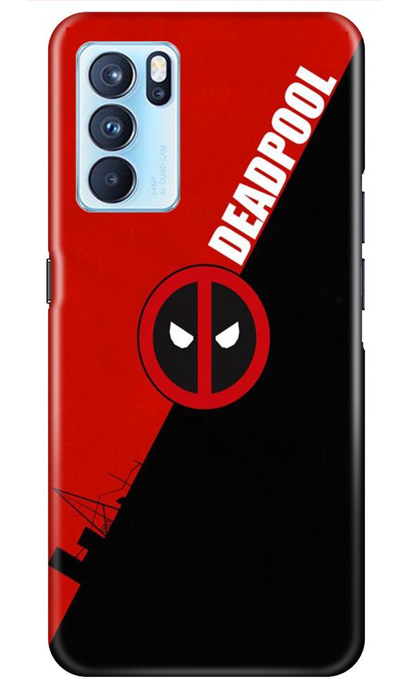 Deadpool Case for Oppo Reno6 Pro 5G (Design No. 248)