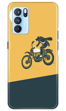 Bike Lovers Mobile Back Case for Oppo Reno6 Pro 5G (Design - 256)