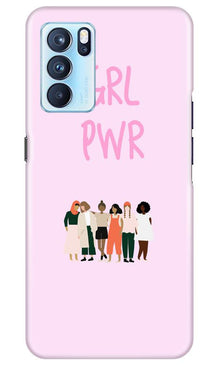 Girl Power Mobile Back Case for Oppo Reno6 Pro 5G (Design - 267)