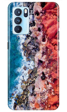Sea Shore Mobile Back Case for Oppo Reno6 5G (Design - 273)