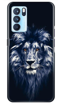 Lion Mobile Back Case for Oppo Reno6 Pro 5G (Design - 281)