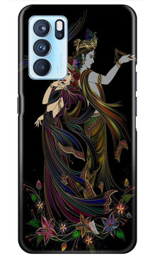 Radha Krishna Mobile Back Case for Oppo Reno6 Pro 5G (Design - 290)