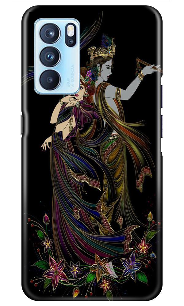 Radha Krishna Case for Oppo Reno6 5G (Design No. 290)