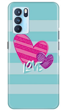 Love Mobile Back Case for Oppo Reno6 5G (Design - 299)