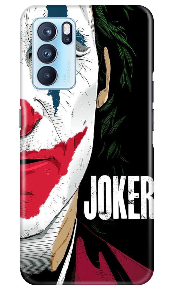 Joker Mobile Back Case for Oppo Reno6 Pro 5G (Design - 301)