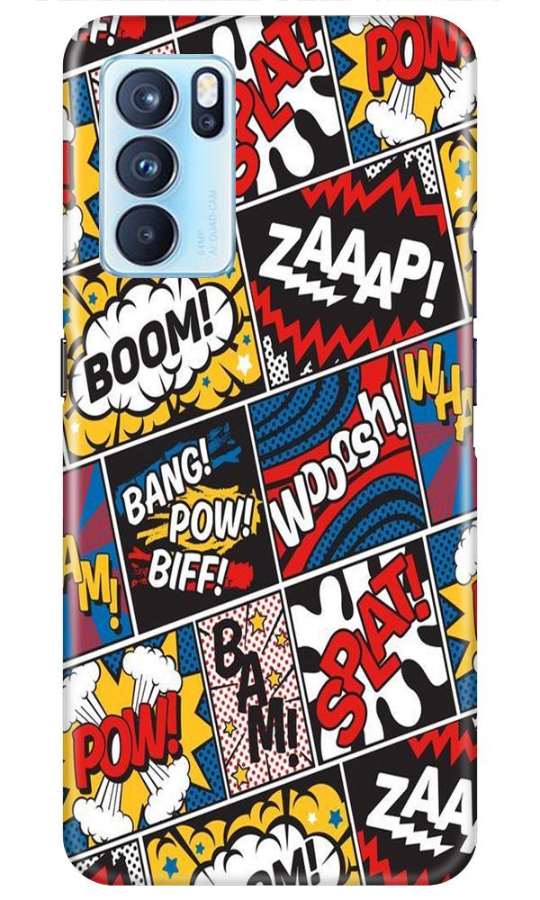 Boom Mobile Back Case for Oppo Reno6 5G (Design - 302)