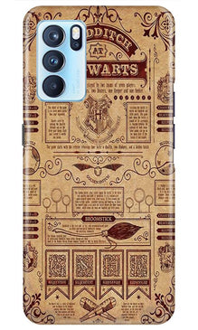 Hogwarts Mobile Back Case for Oppo Reno6 Pro 5G (Design - 304)