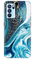 Marble Texture Mobile Back Case for Oppo Reno6 Pro 5G (Design - 308)