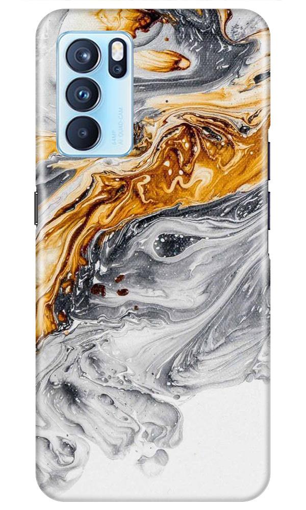 Marble Texture Mobile Back Case for Oppo Reno6 5G (Design - 310)