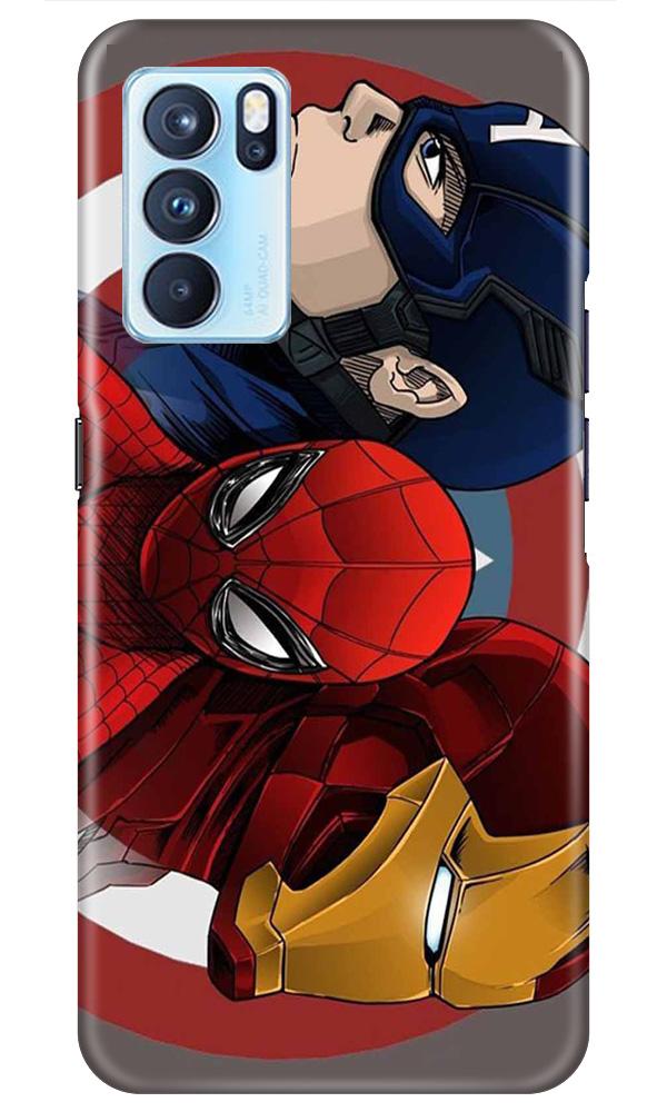 Superhero Mobile Back Case for Oppo Reno6 Pro 5G (Design - 311)