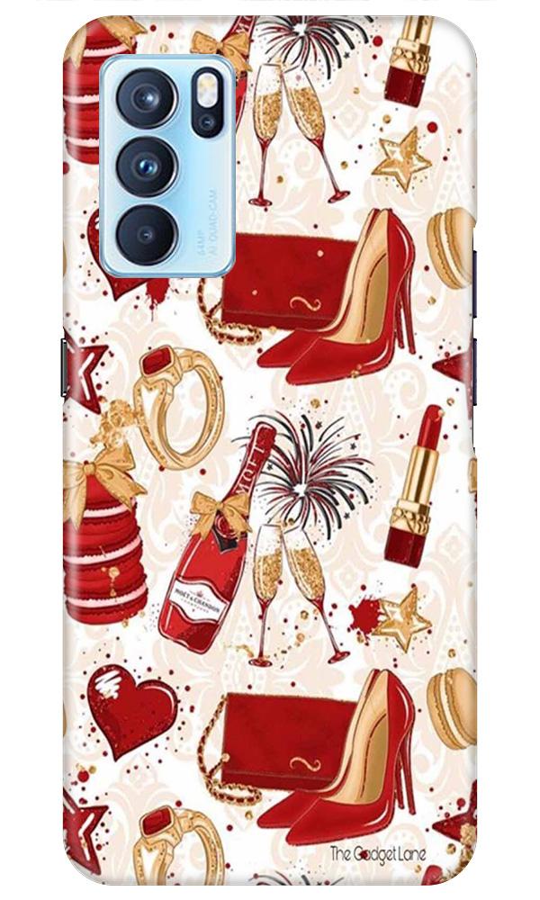 Girlish Mobile Back Case for Oppo Reno6 Pro 5G (Design - 312)