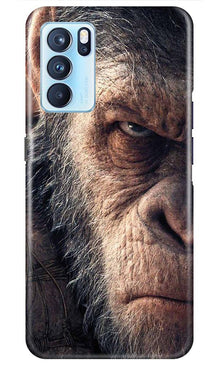Angry Ape Mobile Back Case for Oppo Reno6 5G (Design - 316)