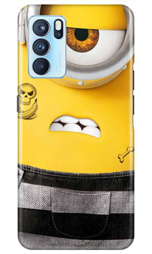 Minion Mobile Back Case for Oppo Reno6 5G (Design - 324)