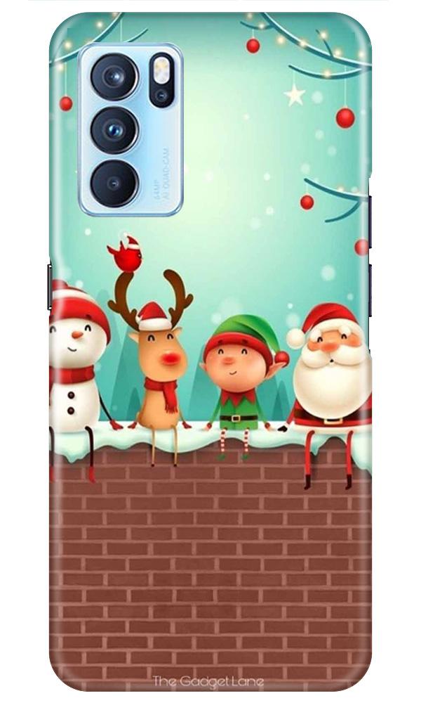 Santa Claus Mobile Back Case for Oppo Reno6 Pro 5G (Design - 334)