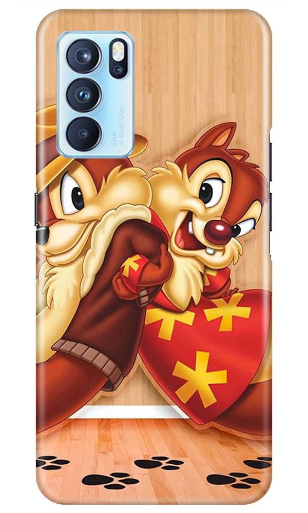 Chip n Dale Mobile Back Case for Oppo Reno6 Pro 5G (Design - 335)