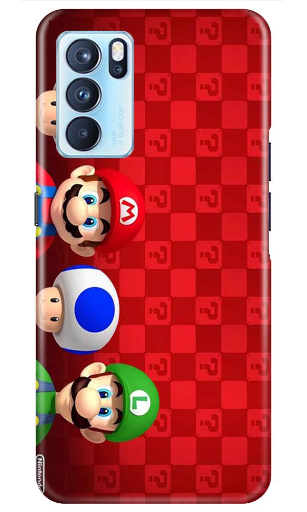 Mario Mobile Back Case for Oppo Reno6 Pro 5G (Design - 337)