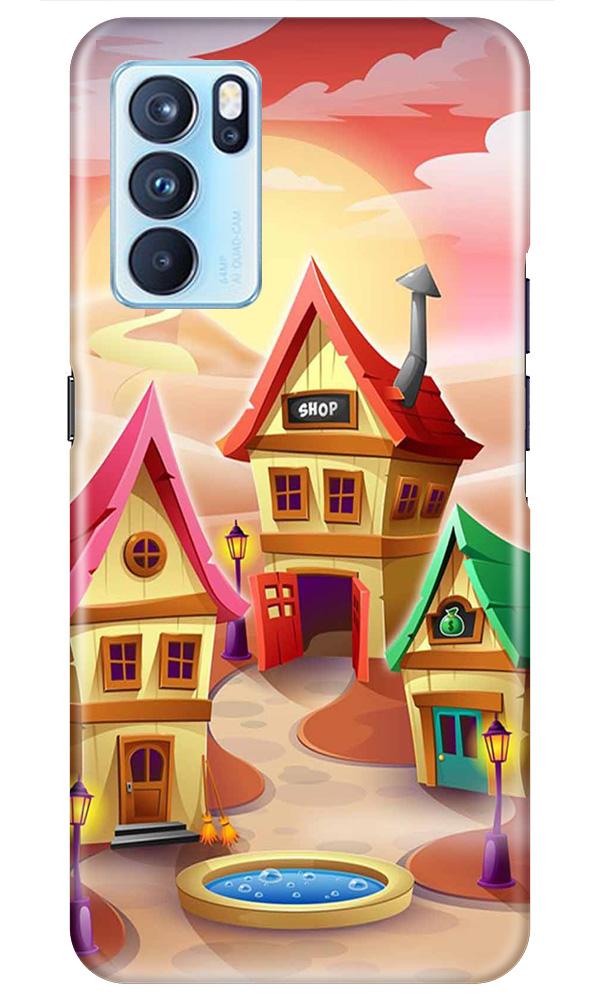 Sweet Home Mobile Back Case for Oppo Reno6 Pro 5G (Design - 338)