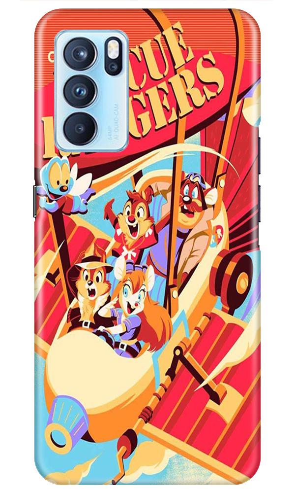 Rescue Rangers Mobile Back Case for Oppo Reno6 5G (Design - 341)