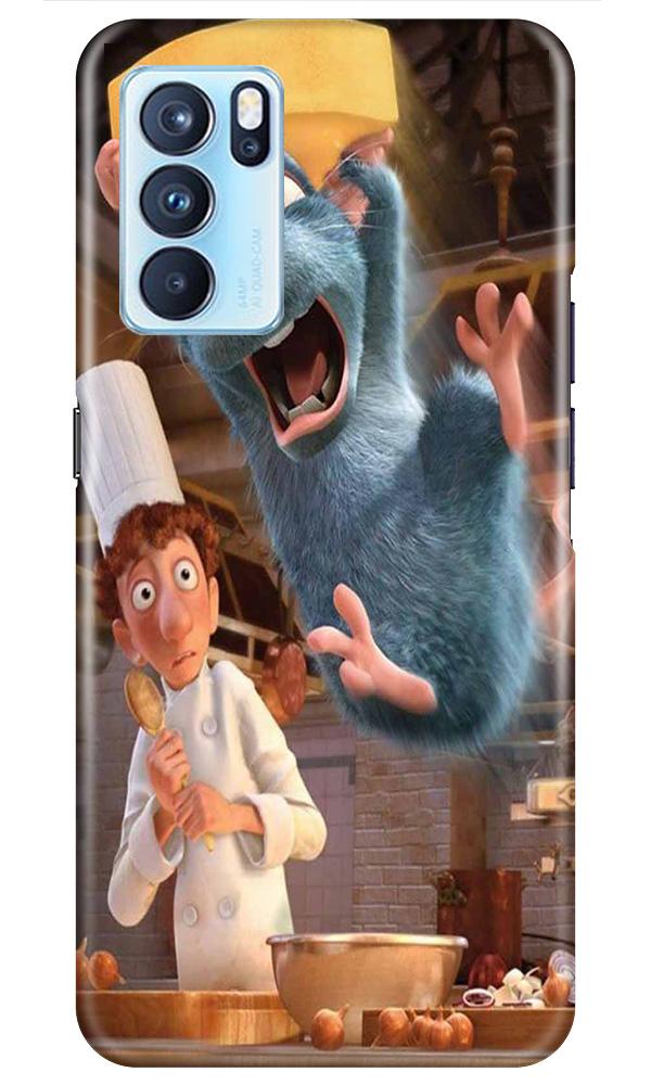 Ratatouille Mobile Back Case for Oppo Reno6 5G (Design - 347)