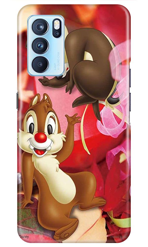 Chip n Dale Mobile Back Case for Oppo Reno6 Pro 5G (Design - 349)
