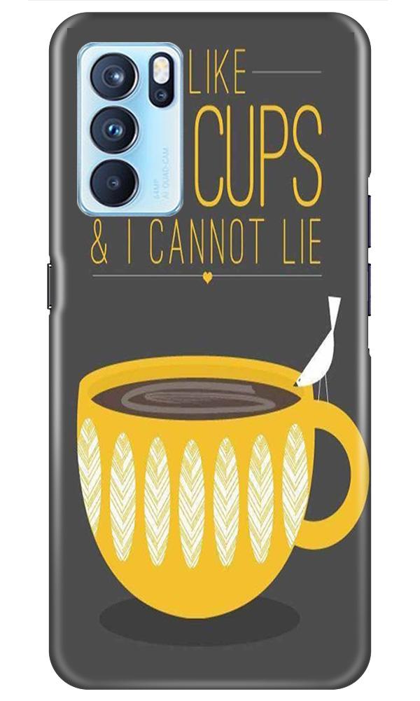 Big Cups Coffee Mobile Back Case for Oppo Reno6 5G (Design - 352)