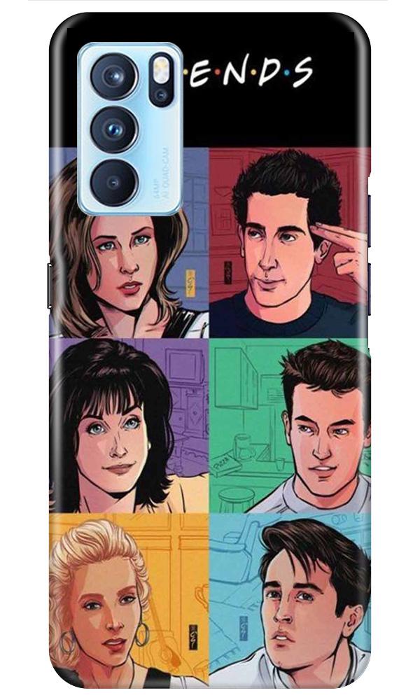 Friends Mobile Back Case for Oppo Reno6 Pro 5G (Design - 357)