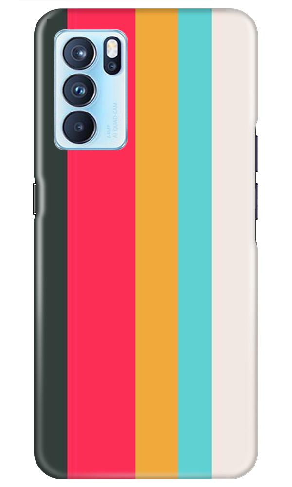 Color Pattern Mobile Back Case for Oppo Reno6 Pro 5G (Design - 369)