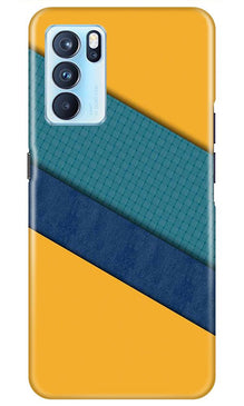 Diagonal Pattern Mobile Back Case for Oppo Reno6 Pro 5G (Design - 370)