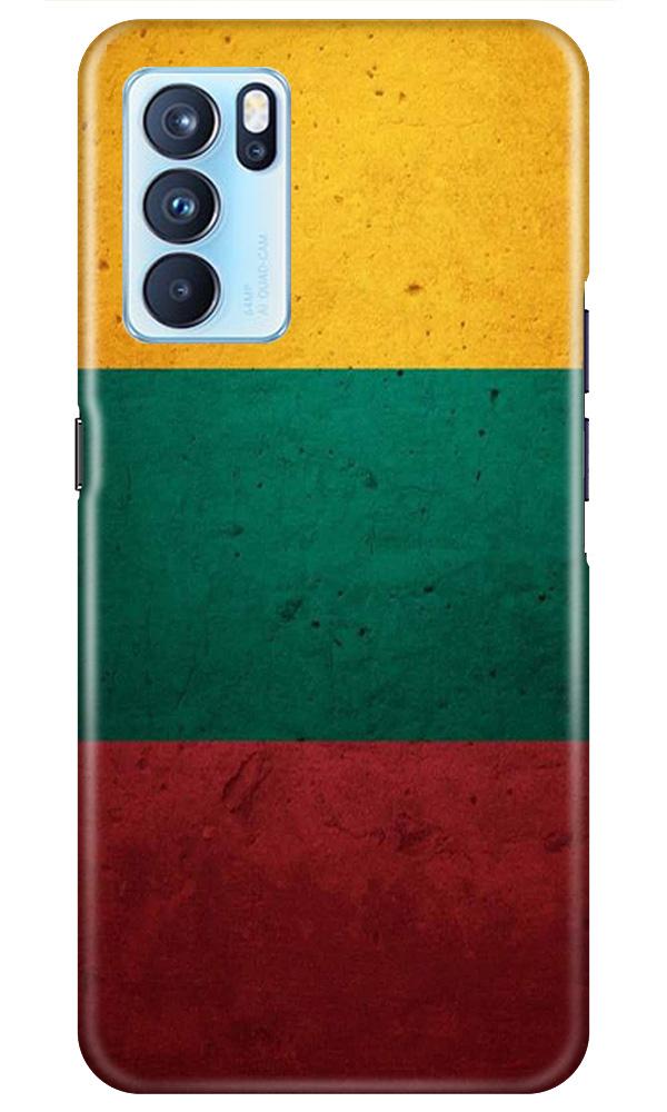 Color Pattern Mobile Back Case for Oppo Reno6 5G (Design - 374)