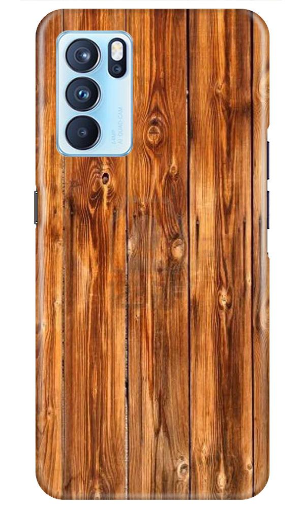 Wooden Texture Mobile Back Case for Oppo Reno6 Pro 5G (Design - 376)