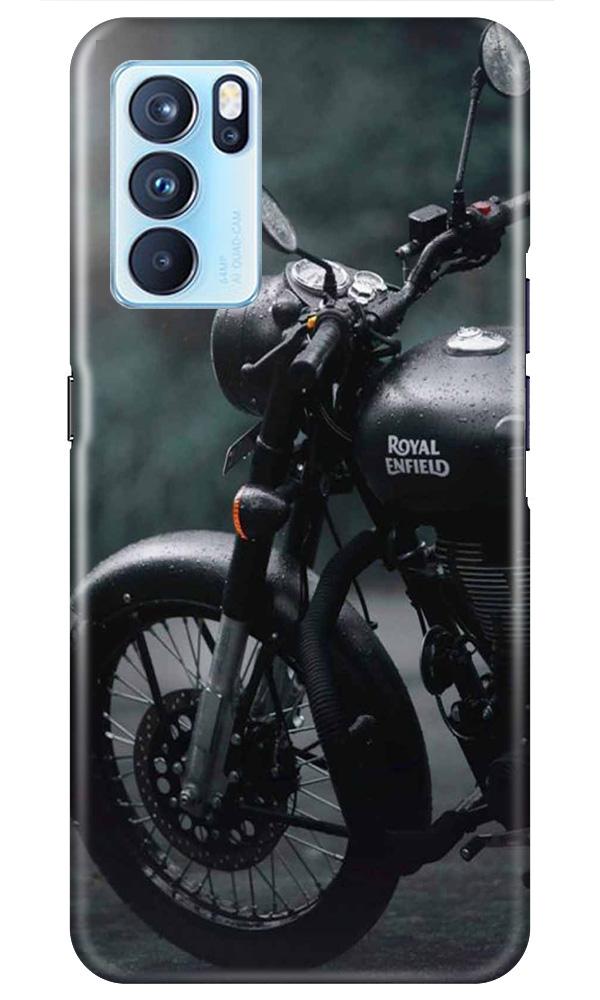 Royal Enfield Mobile Back Case for Oppo Reno6 5G (Design - 380)