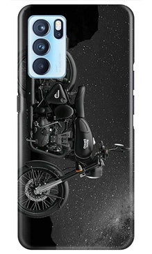 Royal Enfield Mobile Back Case for Oppo Reno6 Pro 5G (Design - 381)