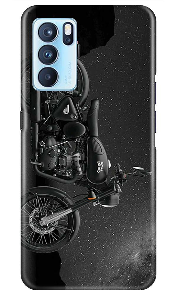 Royal Enfield Mobile Back Case for Oppo Reno6 5G (Design - 381)