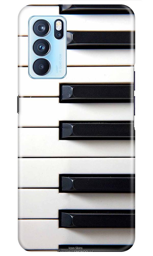 Piano Mobile Back Case for Oppo Reno6 Pro 5G (Design - 387)