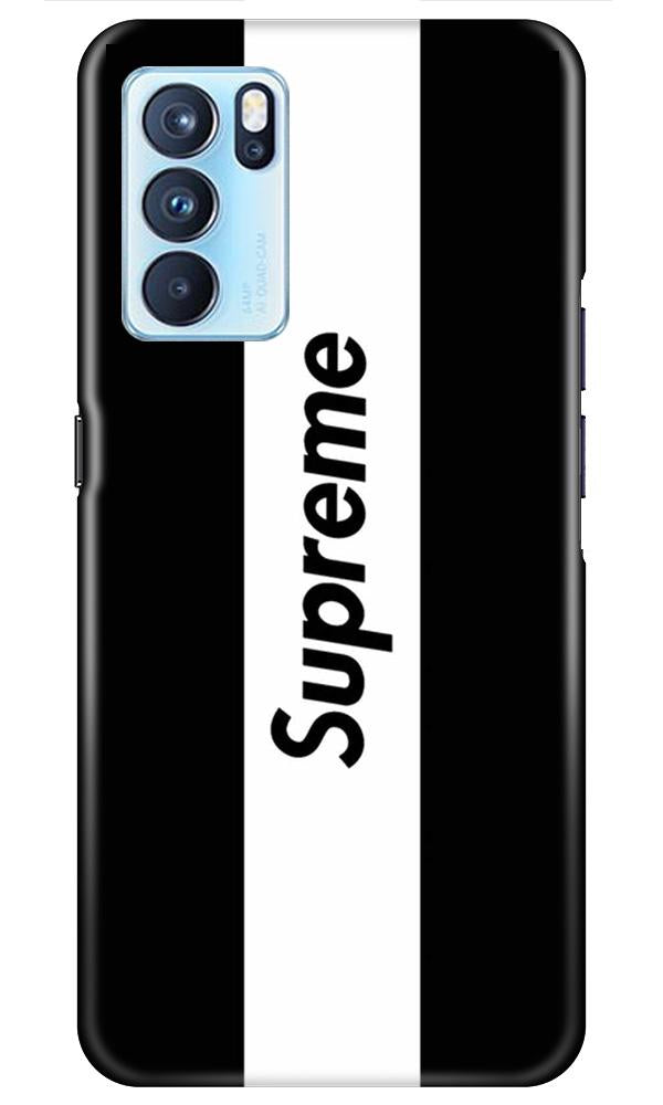 Supreme Mobile Back Case for Oppo Reno6 5G (Design - 388)