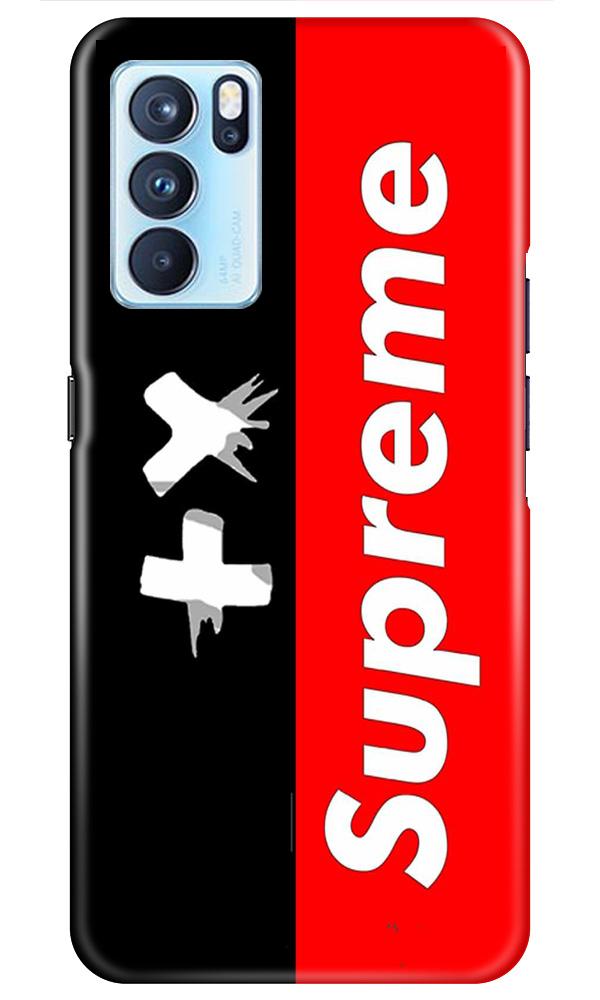 Supreme Mobile Back Case for Oppo Reno6 5G (Design - 389)