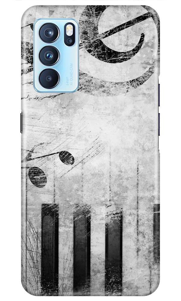 Music Mobile Back Case for Oppo Reno6 5G (Design - 394)
