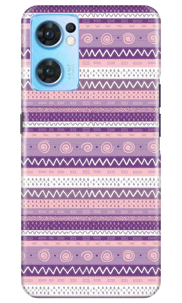 Zigzag line pattern3 Case for Oppo Reno7 5G