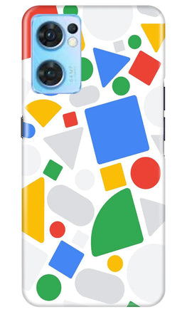 Circul Squar & Tringle Art Case for Oppo Reno7 5G