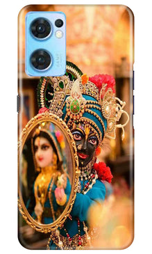 Lord Krishna5 Mobile Back Case for Oppo Reno7 5G (Design - 20)