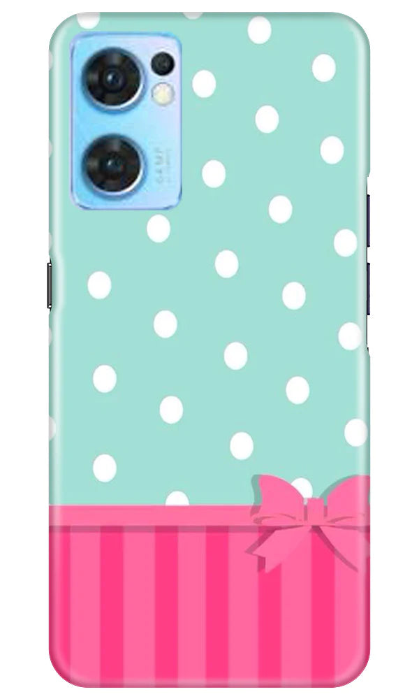 Gift Wrap Case for Oppo Reno7 5G