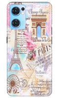 Paris Eiftel Tower Case for Oppo Reno7 5G