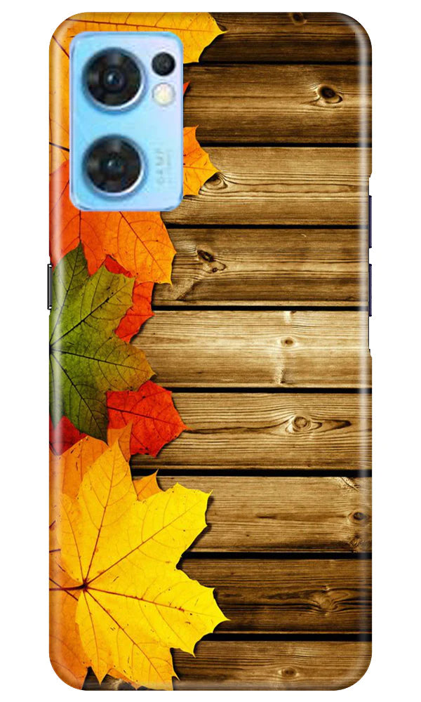 Wooden look3 Case for Oppo Reno7 5G