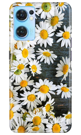 White flowers2 Case for Oppo Reno7 5G