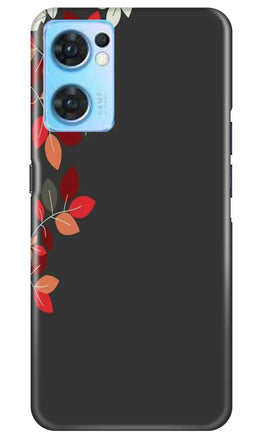 Grey Background Case for Oppo Reno7 5G