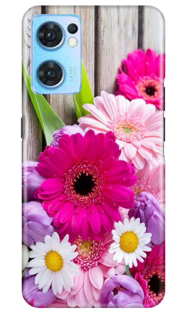 Coloful Daisy2 Case for Oppo Reno7 5G