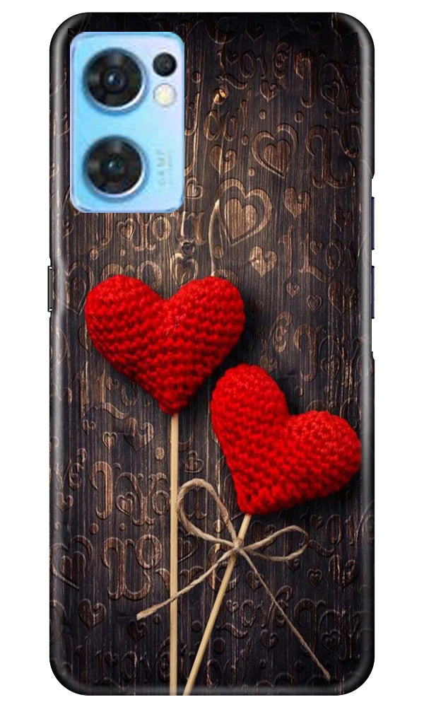 Red Hearts Case for Oppo Reno7 5G