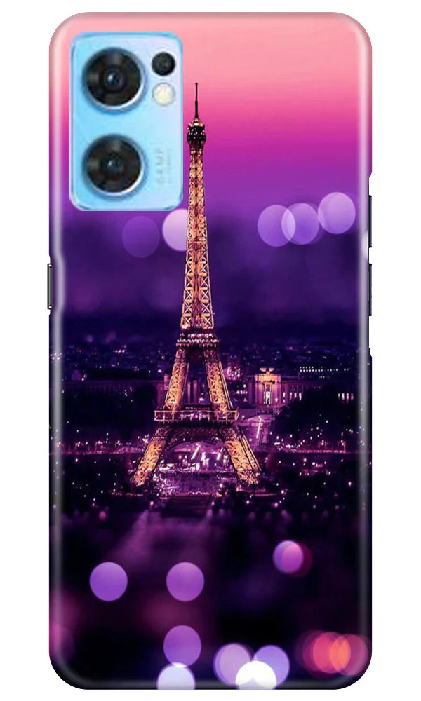Eiffel Tower Case for Oppo Reno7 5G