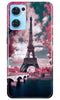 Eiffel Tower Case for Oppo Reno7 5G  (Design - 101)